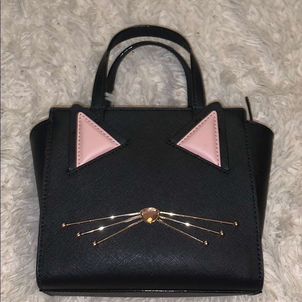 NWT Kate Spade mini Hayden in jazz things up Cat